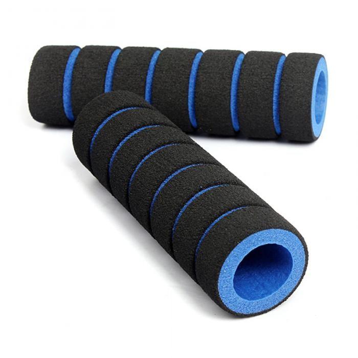 Lightweight Bike Handlebar Foam Sponge Cycling Anti - Shock Non - Slip Skid - Proof Handle Bar Grips Bike Foam Handlebar Cover Handle Bar Foam Soft Grips Sponge Non - Slip Handle Grips For Bike Racing Bicycle Motorcycle - UrbanCycling.com