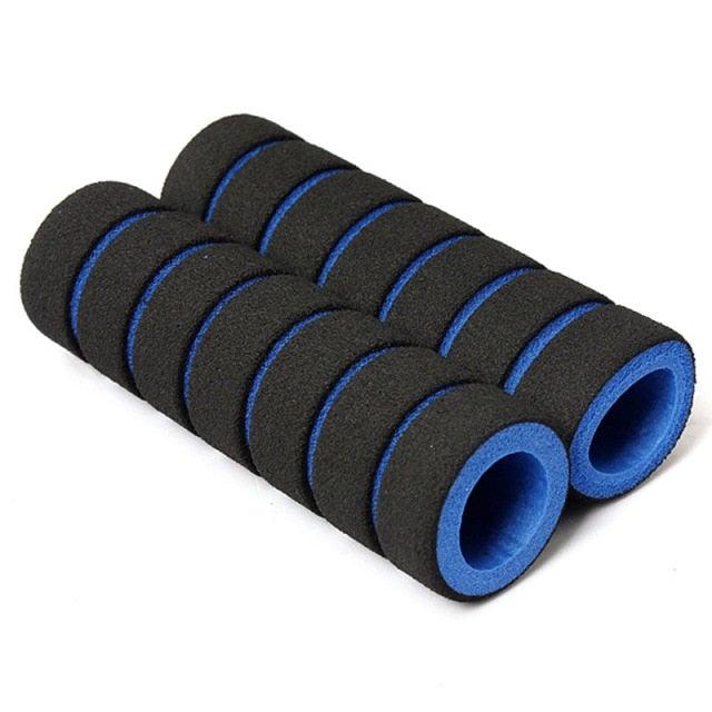 Lightweight Bike Handlebar Foam Sponge Cycling Anti - Shock Non - Slip Skid - Proof Handle Bar Grips Bike Foam Handlebar Cover Handle Bar Foam Soft Grips Sponge Non - Slip Handle Grips For Bike Racing Bicycle Motorcycle - UrbanCycling.com
