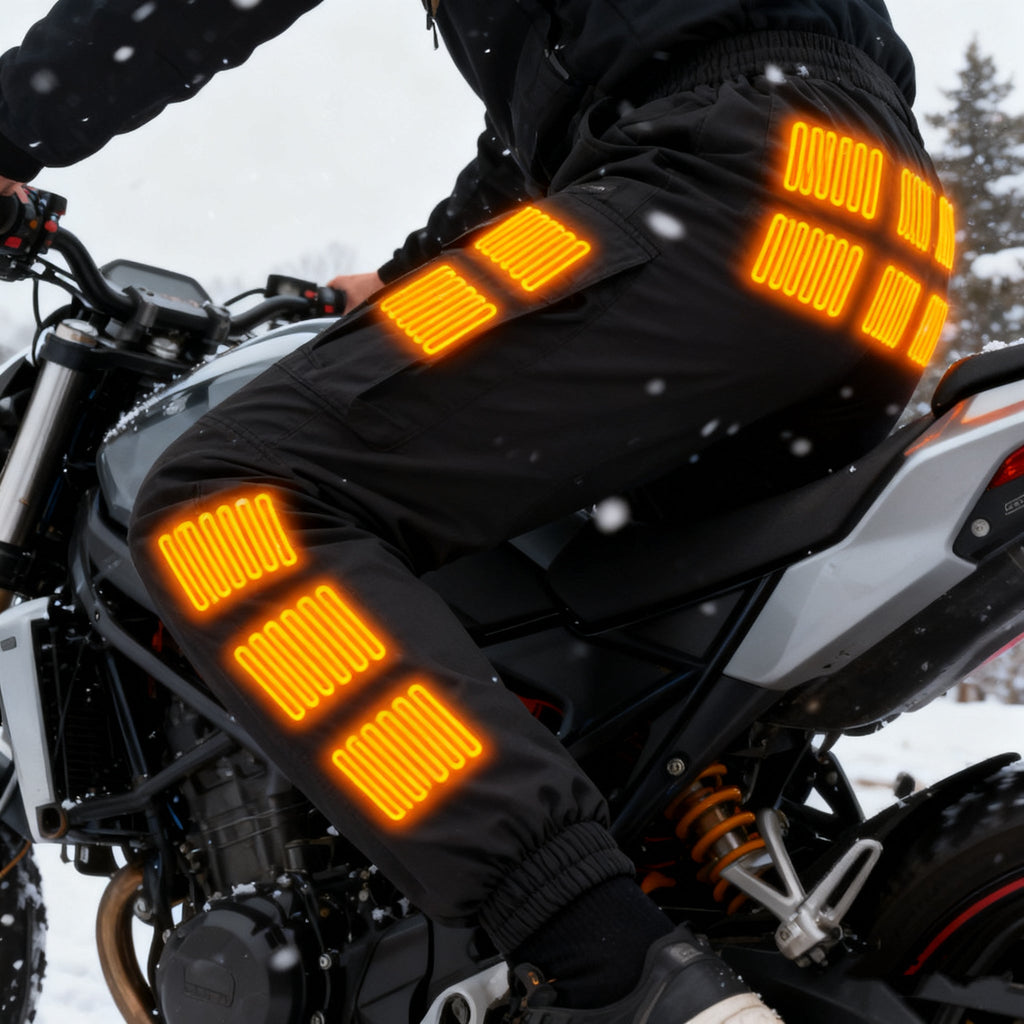 LITEGUEST 18 - Zone Heated Pants for Extreme Cold Riding & Skiing - UrbanCycling.com