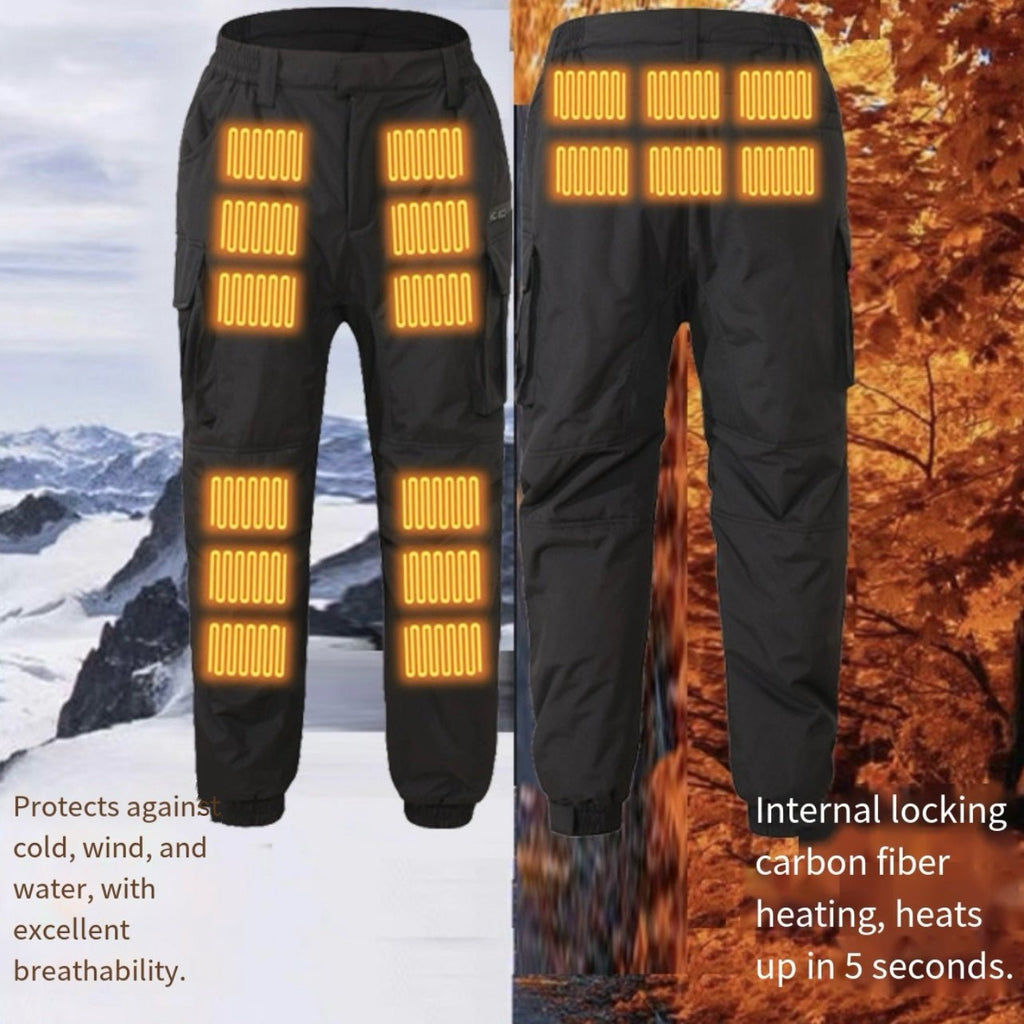 LITEGUEST 18 - Zone Heated Pants for Extreme Cold Riding & Skiing - UrbanCycling.com