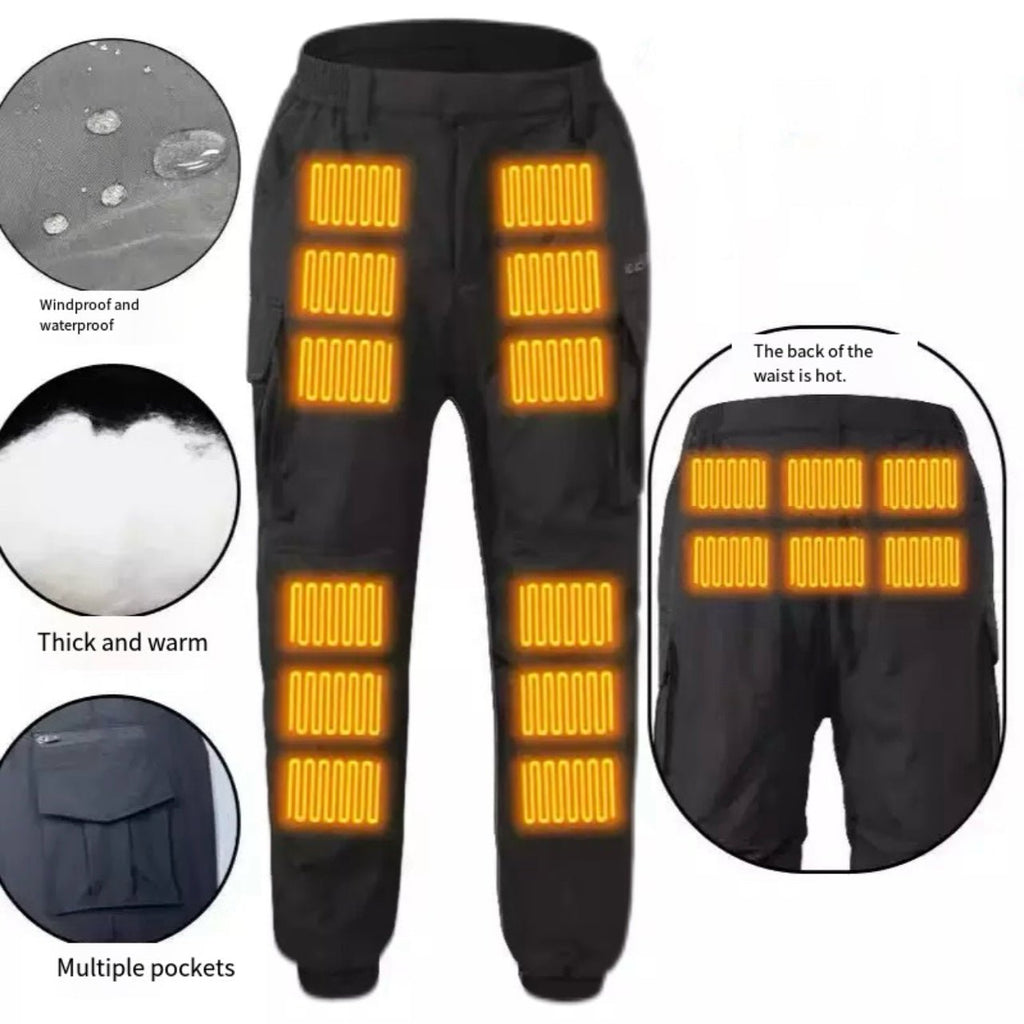 LITEGUEST 18 - Zone Heated Pants for Extreme Cold Riding & Skiing - UrbanCycling.com