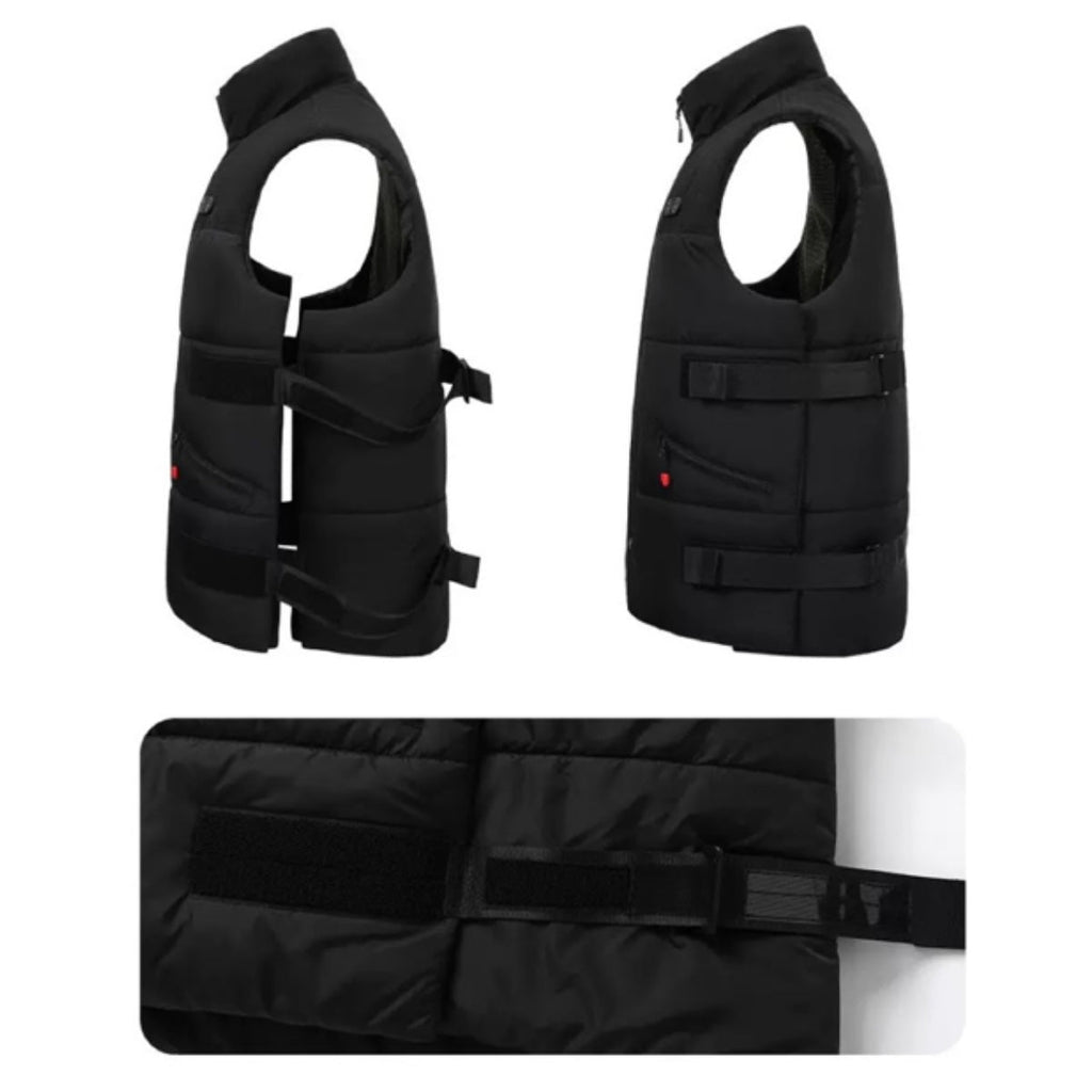 LITEGUEST 8 - Zone Dual - Control Adjustable Waist Heated Vest for winter - UrbanCycling.com
