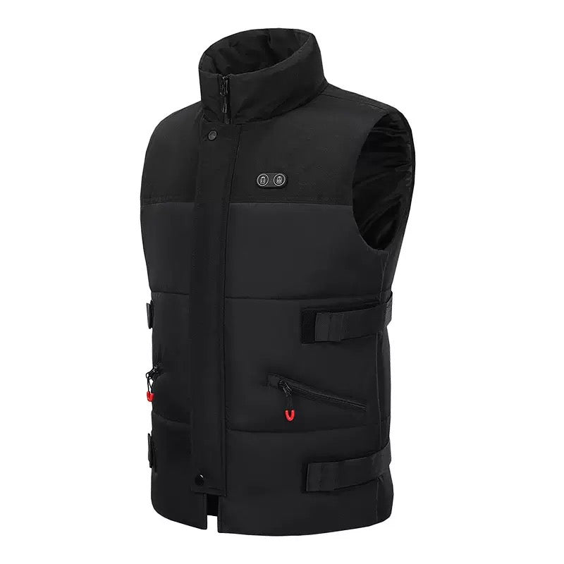 LITEGUEST 8 - Zone Dual - Control Adjustable Waist Heated Vest for winter - UrbanCycling.com