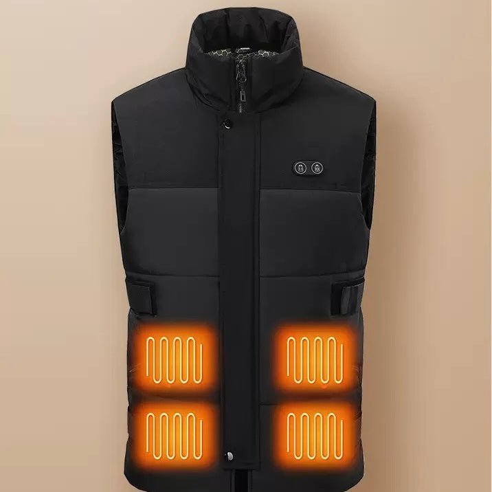 LITEGUEST 8 - Zone Dual - Control Adjustable Waist Heated Vest for winter - UrbanCycling.com