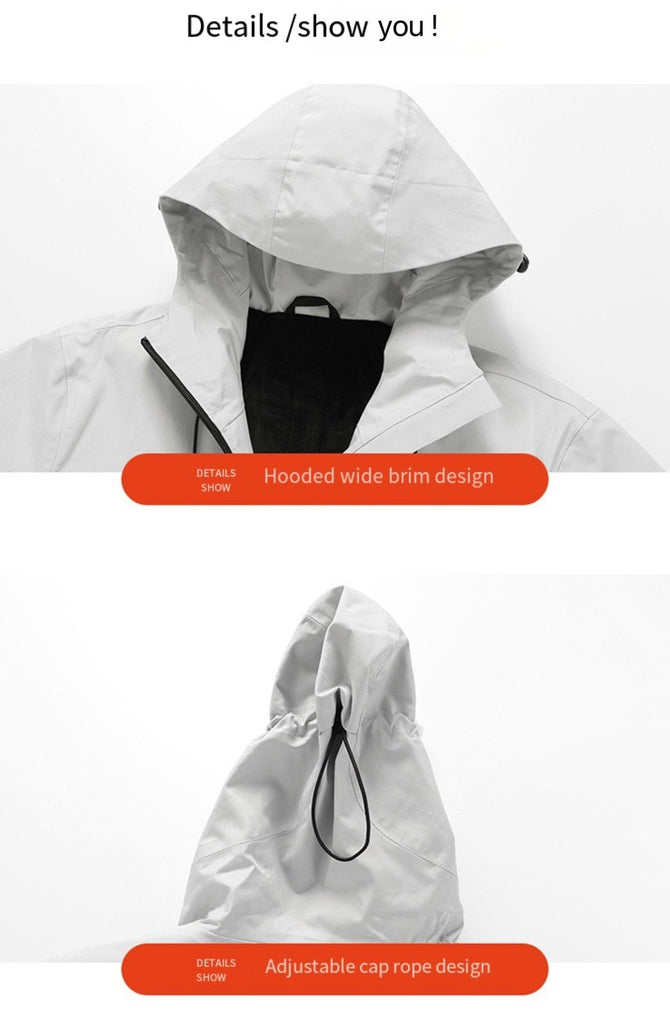 LITEGUEST Waterproof Heated Jacket 5 - Zone USB - Powered for Outdoor - UrbanCycling.com