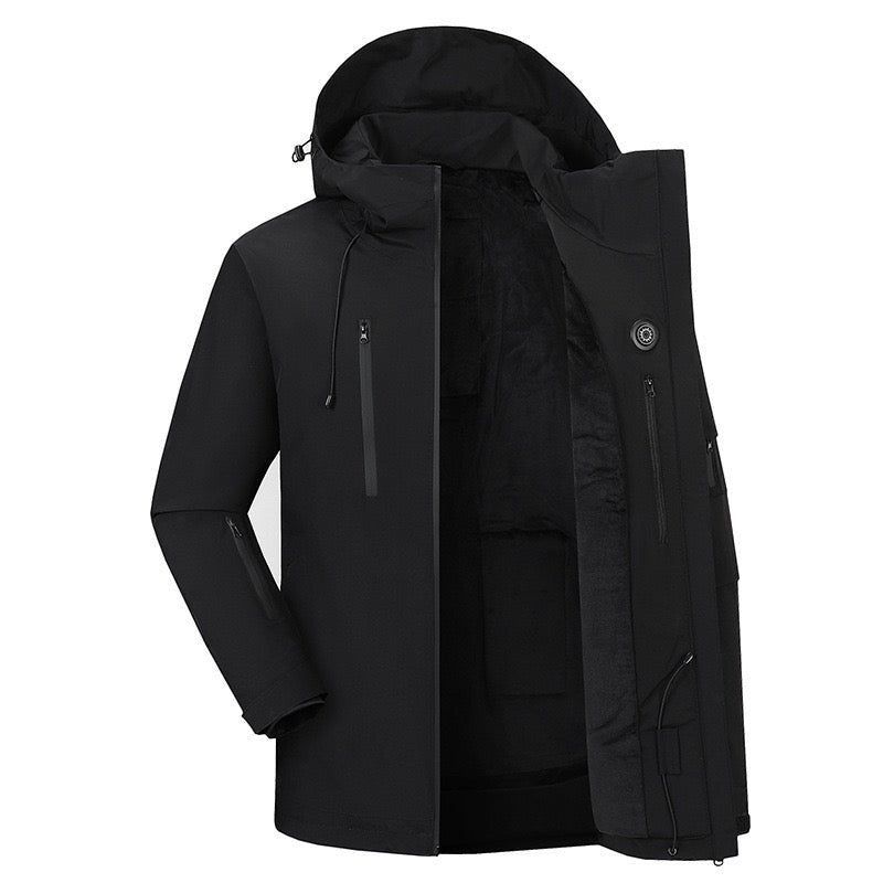 LITEGUEST Waterproof Heated Jacket 5 - Zone USB - Powered for Outdoor - UrbanCycling.com