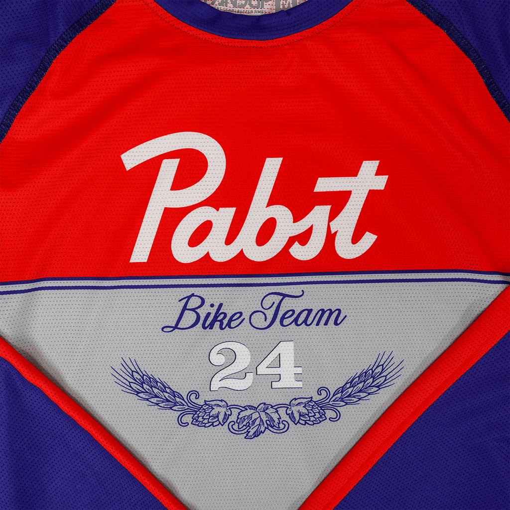 Long Sleeve Lite Jersey - Pabst Bike Team Traditions - UrbanCycling.com