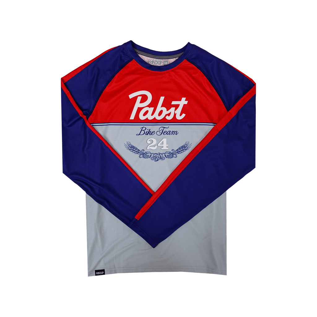 Long Sleeve Lite Jersey - Pabst Bike Team Traditions - UrbanCycling.com