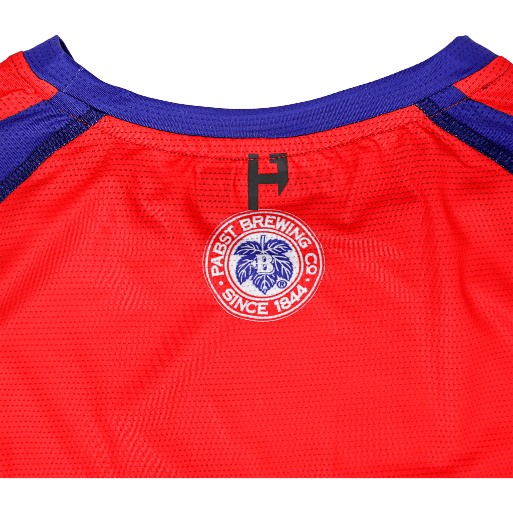 Long Sleeve Lite Jersey - Pabst Bike Team Traditions - UrbanCycling.com