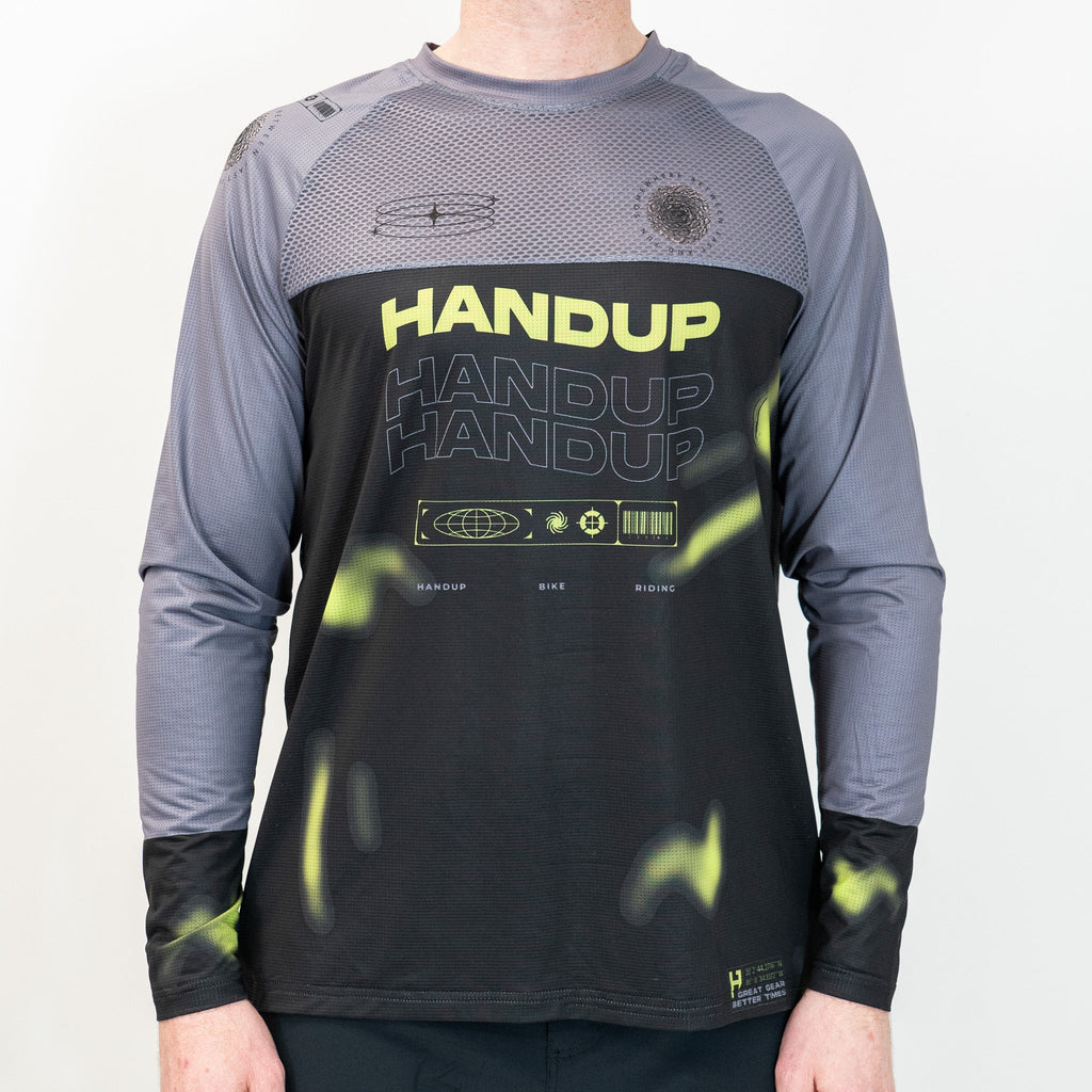 Long Sleeve VenTop Jersey - Futura - UrbanCycling.com