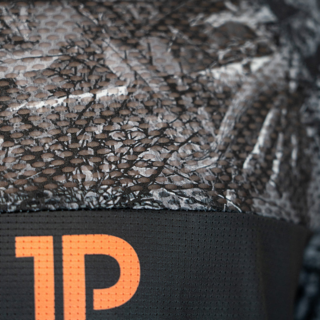 Long Sleeve VenTop Jersey - Grey Timber Camo - UrbanCycling.com