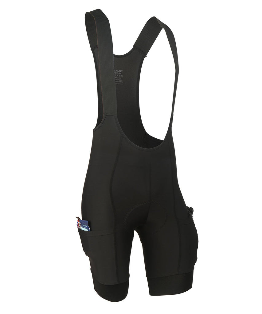 M. BLACK LABEL CARGO BIB - BLACK - UrbanCycling.com
