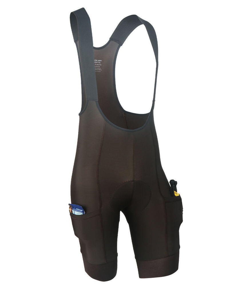 M. BLACK LABEL CARGO BIB - ESPRESSO - UrbanCycling.com