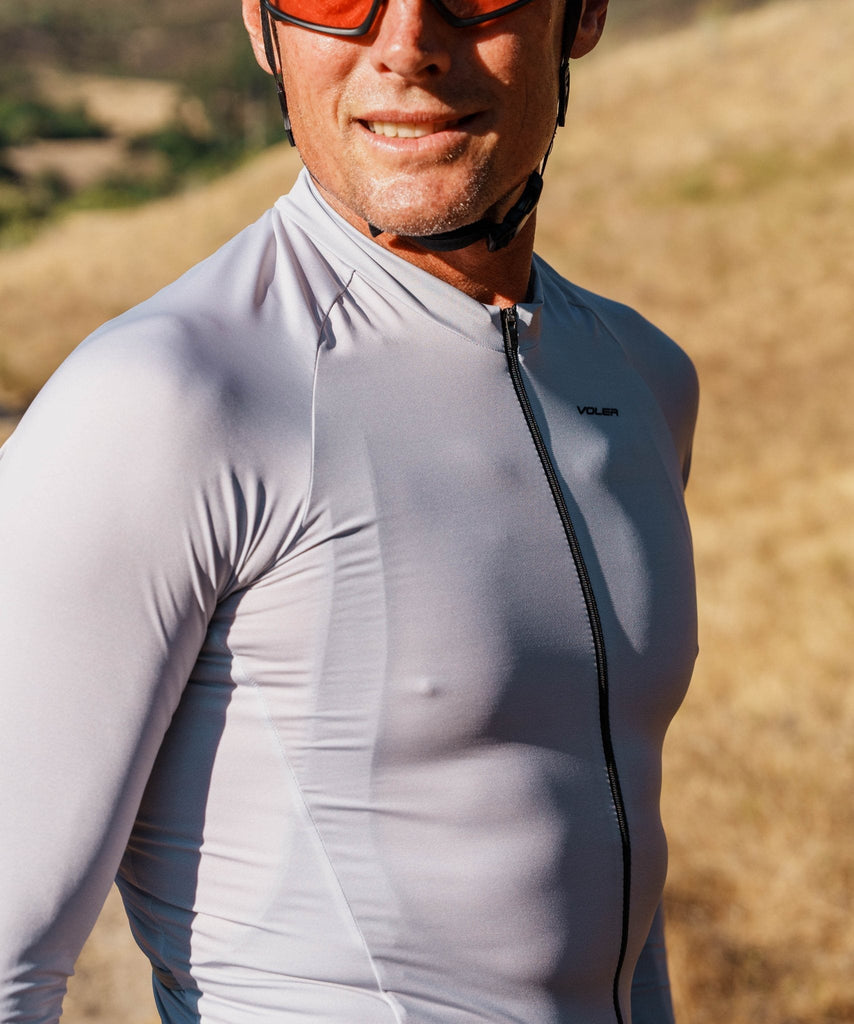 M. PELOTON COASTAL LS JERSEY - SOLID - UrbanCycling.com