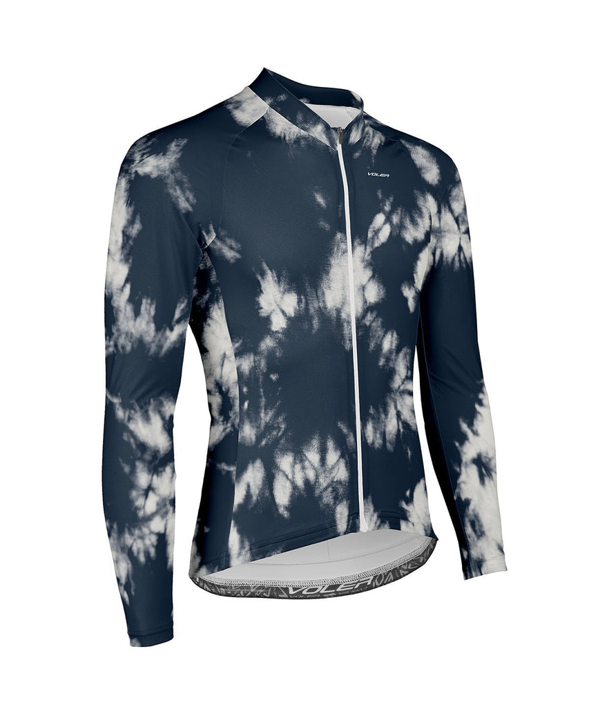 M. PELOTON COASTAL LS JERSEY - TIE DYE - UrbanCycling.com