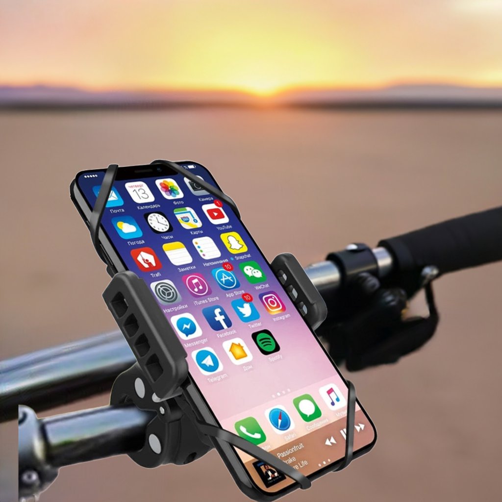 Mason James cell phone holder mount for bicycle, electric bike, ebike, scooter, motorcycle, or stroller! The best mount on the market! - UrbanCycling.com