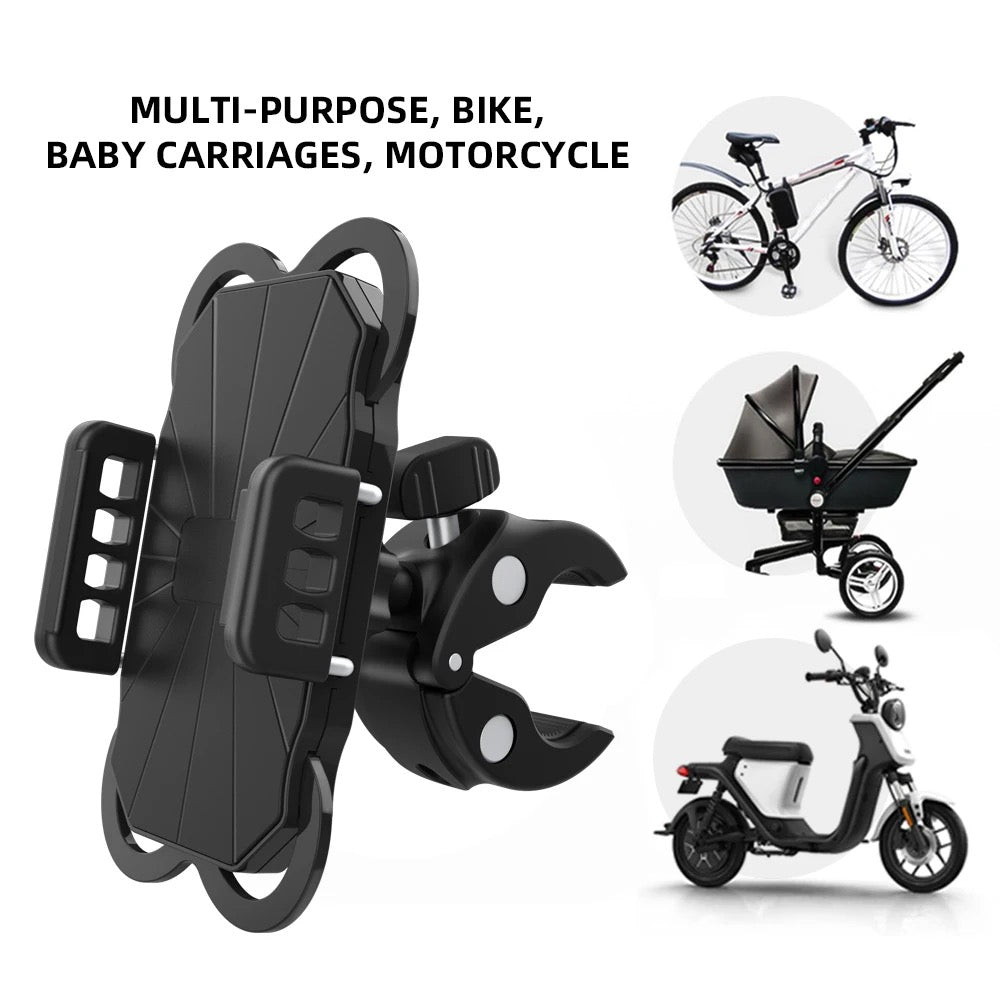 Mason James cell phone holder mount for bicycle, electric bike, ebike, scooter, motorcycle, or stroller! The best mount on the market! - UrbanCycling.com