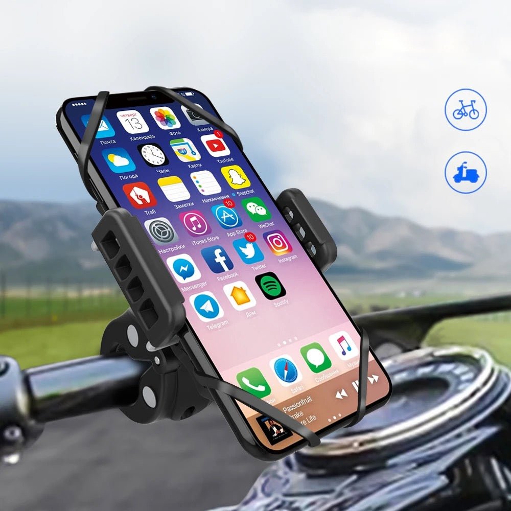 Mason James cell phone holder mount for bicycle, electric bike, ebike, scooter, motorcycle, or stroller! The best mount on the market! - UrbanCycling.com