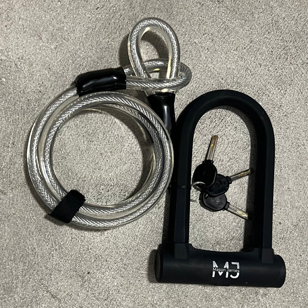 MasonJames Heavy Duty U - Lock for Maximum Security - UrbanCycling.com