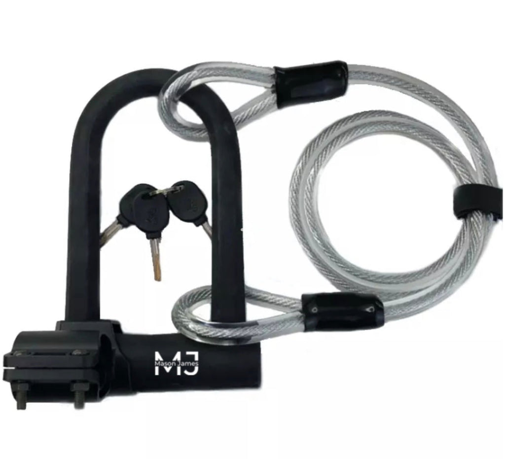 MasonJames Heavy Duty U - Lock for Maximum Security - UrbanCycling.com