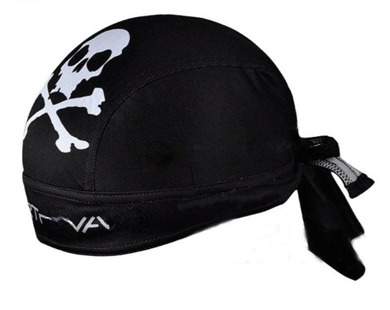 Men Black Cycling Bicycle Outdoor Sports Pirate Bike Hat Cap Women Sport Headband Sweat Absorption Quick Drying Bandana Rag Skull Cap for Men Women Cooling Helmet Liner Sweat Wicking Breathable Head Scarf Bandana Beanie Caps Cycling - UrbanCycling.com