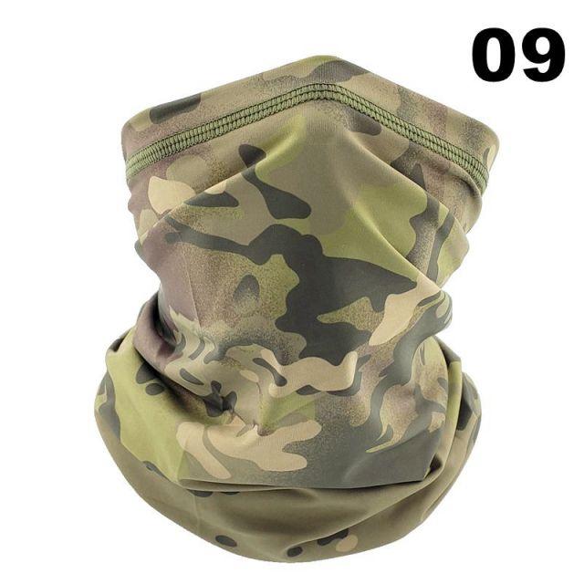 Men Cycling Magic Face Scarf Bandana Half Mask Neck Hiking Sports Ice Silk Sun Protection Fishing Bicycle Bike Headband Military Camo Face Shield Cycling Bandana Fishing Buffet Sport Headband Scarf Military Shamash Tactical Desert Keffiyeh - UrbanCycling.com