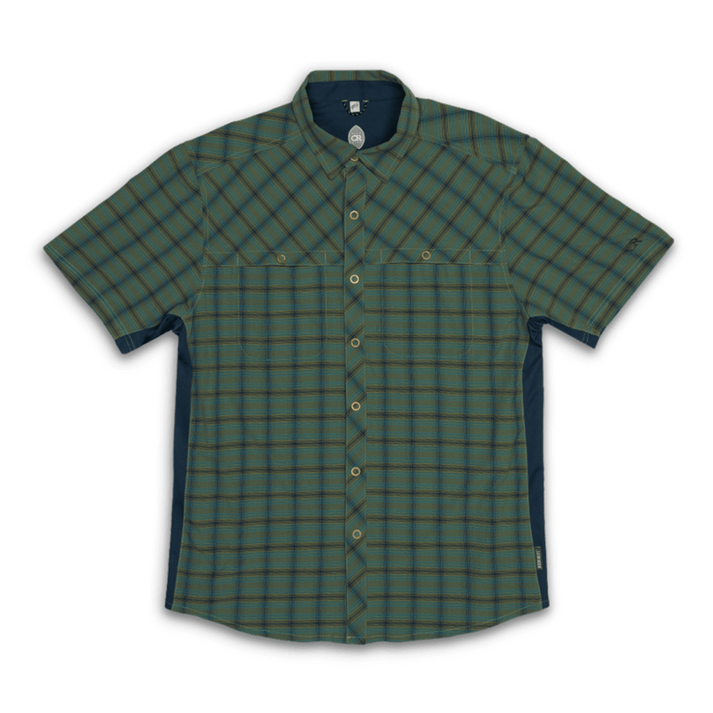 Men's Quest Super Stretch Plaid Shirt - UrbanCycling.com