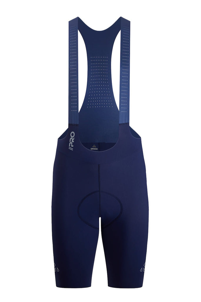Men's Seamless Blue Pro Cycling Bib Shorts - UrbanCycling.com