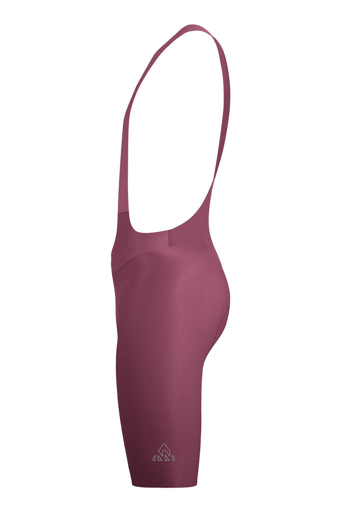 Men's Seamless Burgundy Pro Cycling Bib Shorts - UrbanCycling.com