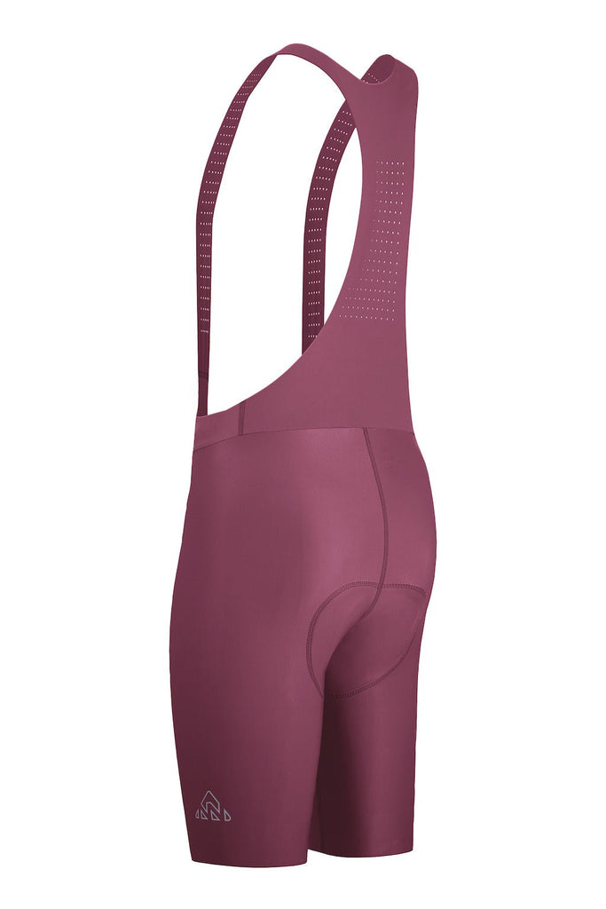 Men's Seamless Burgundy Pro Cycling Bib Shorts - UrbanCycling.com