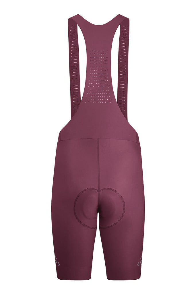 Men's Seamless Burgundy Pro Cycling Bib Shorts - UrbanCycling.com
