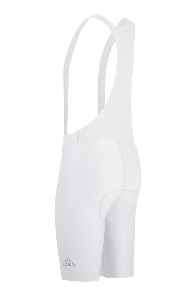 Men's Seamless White Pro Cycling Bib Shorts - UrbanCycling.com