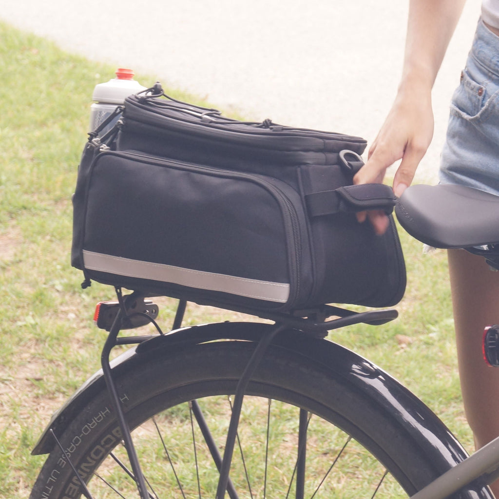 MIK Trunk Bag Big Daddy Bicycle Rack Bag (works only with MIK Rack - not Included) - UrbanCycling.com
