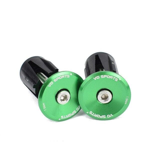 Mini Lightweight Lock Mountain Bicycle Grip Handlebar End Cap Handle Bar Grips End Plugs Mountain Bike Road Bicycle One Pair Bike Handlebar End Plugs Aluminum Alloy Expansion Handlebar Grips Cap - UrbanCycling.com