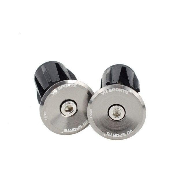 Mini Lightweight Lock Mountain Bicycle Grip Handlebar End Cap Handle Bar Grips End Plugs Mountain Bike Road Bicycle One Pair Bike Handlebar End Plugs Aluminum Alloy Expansion Handlebar Grips Cap - UrbanCycling.com