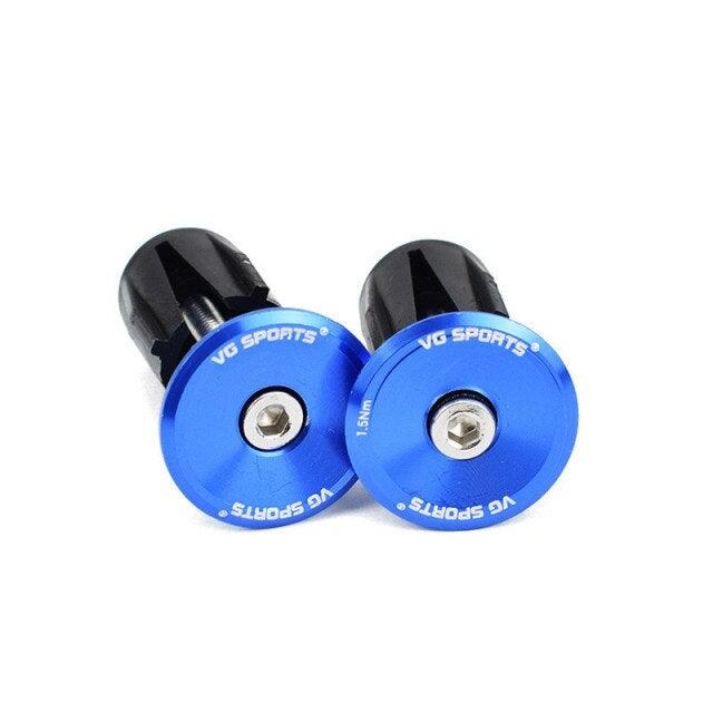 Mini Lightweight Lock Mountain Bicycle Grip Handlebar End Cap Handle Bar Grips End Plugs Mountain Bike Road Bicycle One Pair Bike Handlebar End Plugs Aluminum Alloy Expansion Handlebar Grips Cap - UrbanCycling.com
