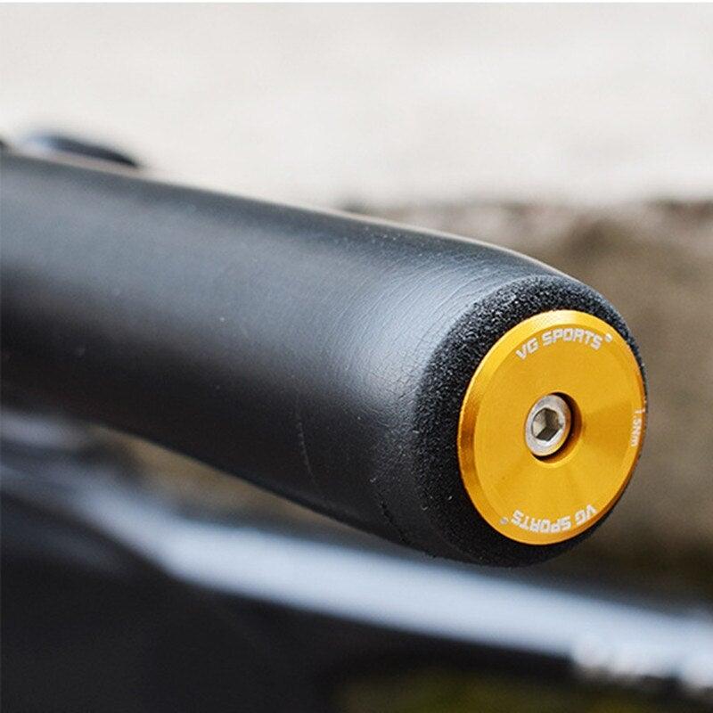 Mini Lightweight Lock Mountain Bicycle Grip Handlebar End Cap Handle Bar Grips End Plugs Mountain Bike Road Bicycle One Pair Bike Handlebar End Plugs Aluminum Alloy Expansion Handlebar Grips Cap - UrbanCycling.com