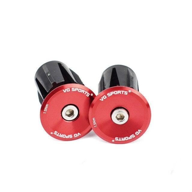 Mini Lightweight Lock Mountain Bicycle Grip Handlebar End Cap Handle Bar Grips End Plugs Mountain Bike Road Bicycle One Pair Bike Handlebar End Plugs Aluminum Alloy Expansion Handlebar Grips Cap - UrbanCycling.com