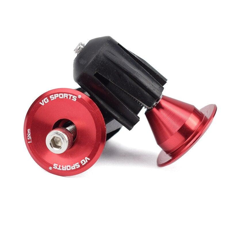 Mini Lightweight Lock Mountain Bicycle Grip Handlebar End Cap Handle Bar Grips End Plugs Mountain Bike Road Bicycle One Pair Bike Handlebar End Plugs Aluminum Alloy Expansion Handlebar Grips Cap - UrbanCycling.com