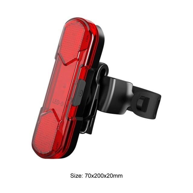 Mini Silicone Bicycle Front Rear Light Set 3 Modes Waterproof Mountain Road Bike Cycling Headlight Tail Warning Lamp Front And Rear Silicone LED Bike Headlight And Taillight Waterproof And Safety Road Mountain Bike Lights - UrbanCycling.com