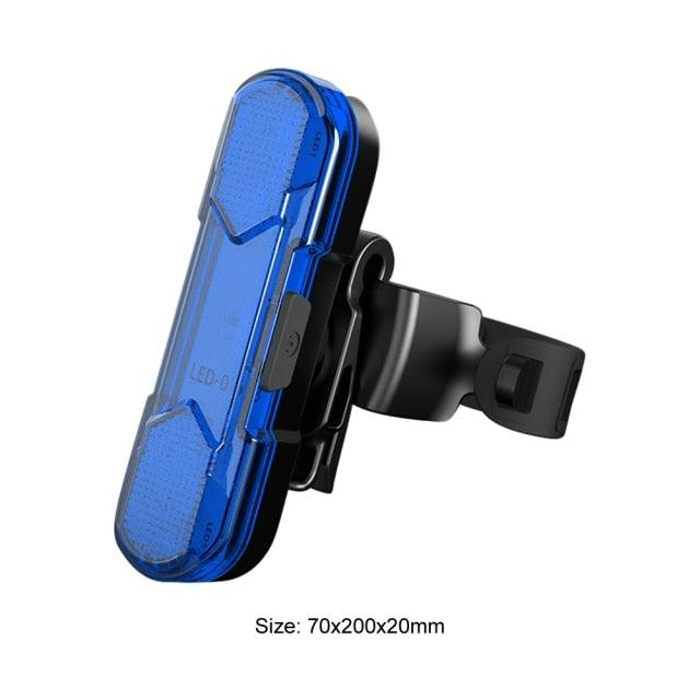 Mini Silicone Bicycle Front Rear Light Set 3 Modes Waterproof Mountain Road Bike Cycling Headlight Tail Warning Lamp Front And Rear Silicone LED Bike Headlight And Taillight Waterproof And Safety Road Mountain Bike Lights - UrbanCycling.com