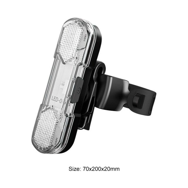 Mini Silicone Bicycle Front Rear Light Set 3 Modes Waterproof Mountain Road Bike Cycling Headlight Tail Warning Lamp Front And Rear Silicone LED Bike Headlight And Taillight Waterproof And Safety Road Mountain Bike Lights - UrbanCycling.com