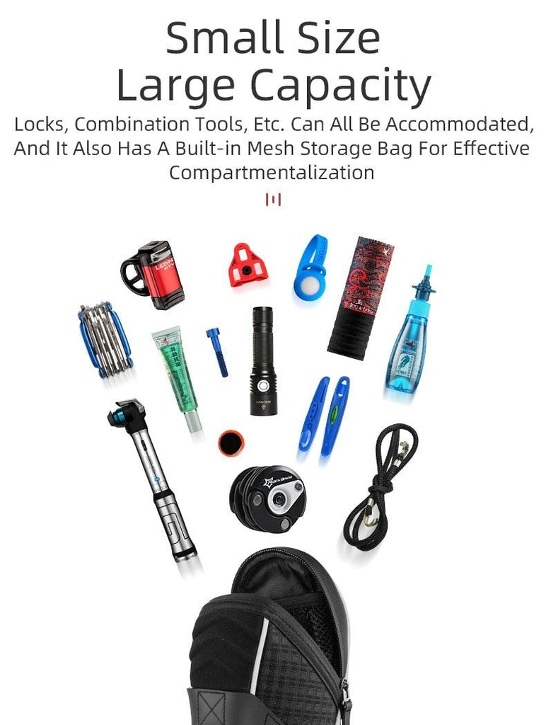 Modern Bike Bag Seat Bag Bike Accessories Bike Seat Bag Waterproof Bicycle Bag Under Seat 3D Shell Cycling Seat Pack For Mountain Road Bikes - UrbanCycling.com