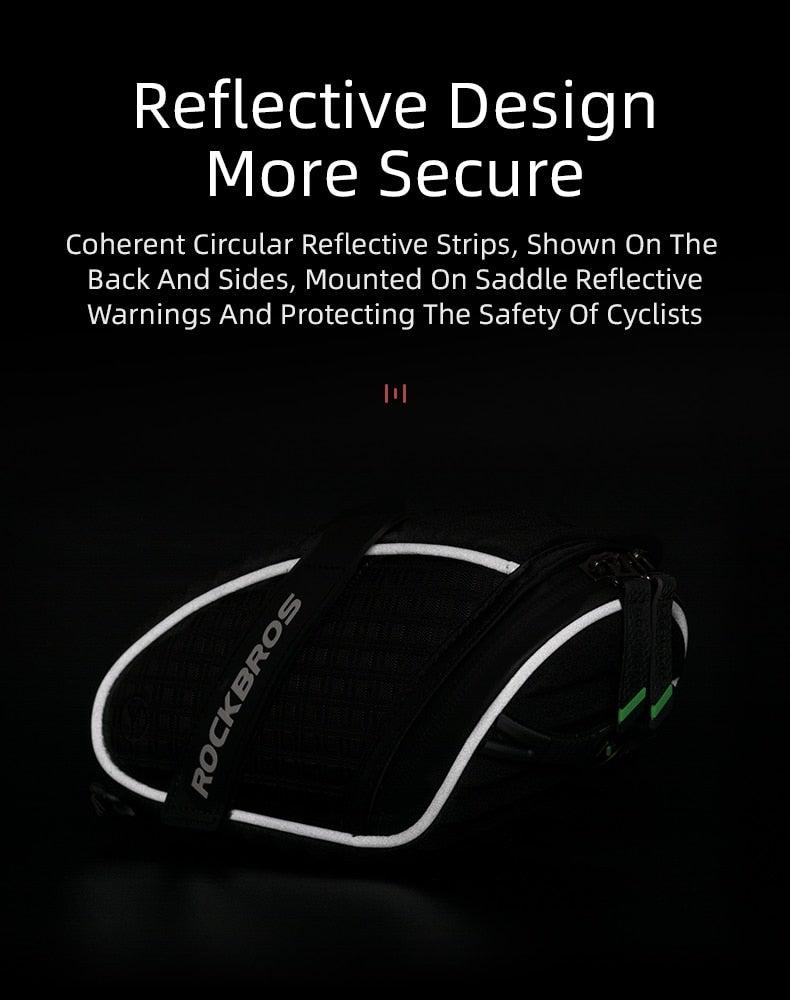 Modern Bike Bag Seat Bag Bike Accessories Bike Seat Bag Waterproof Bicycle Bag Under Seat 3D Shell Cycling Seat Pack For Mountain Road Bikes - UrbanCycling.com