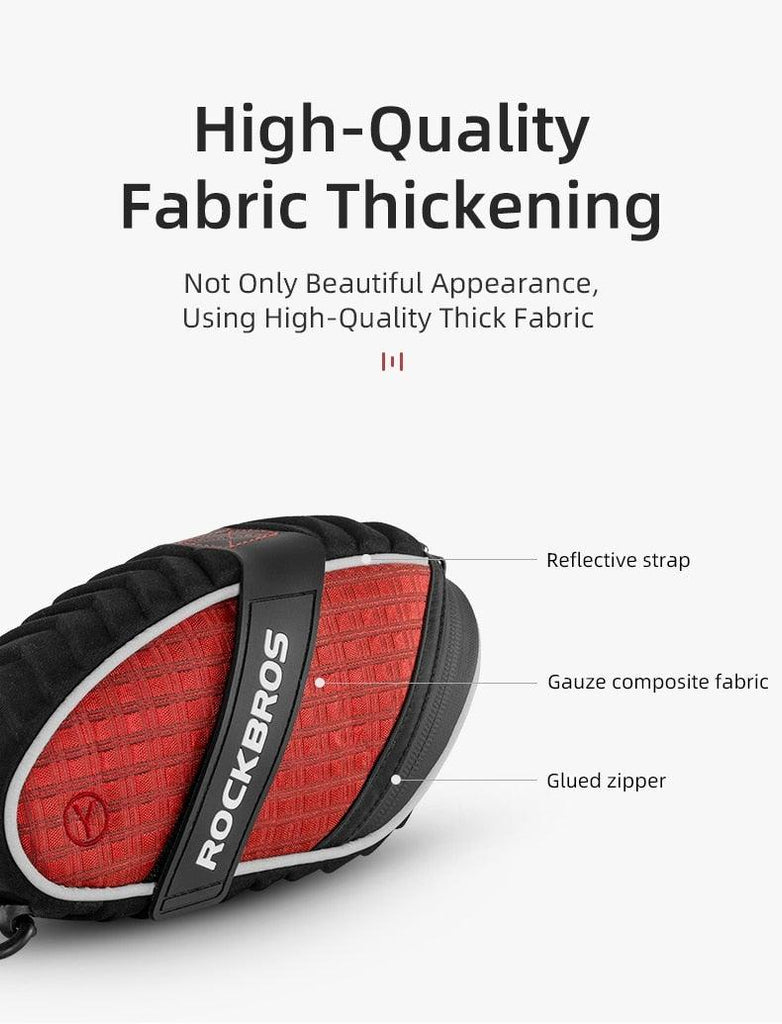 Modern Bike Bag Seat Bag Bike Accessories Bike Seat Bag Waterproof Bicycle Bag Under Seat 3D Shell Cycling Seat Pack For Mountain Road Bikes - UrbanCycling.com