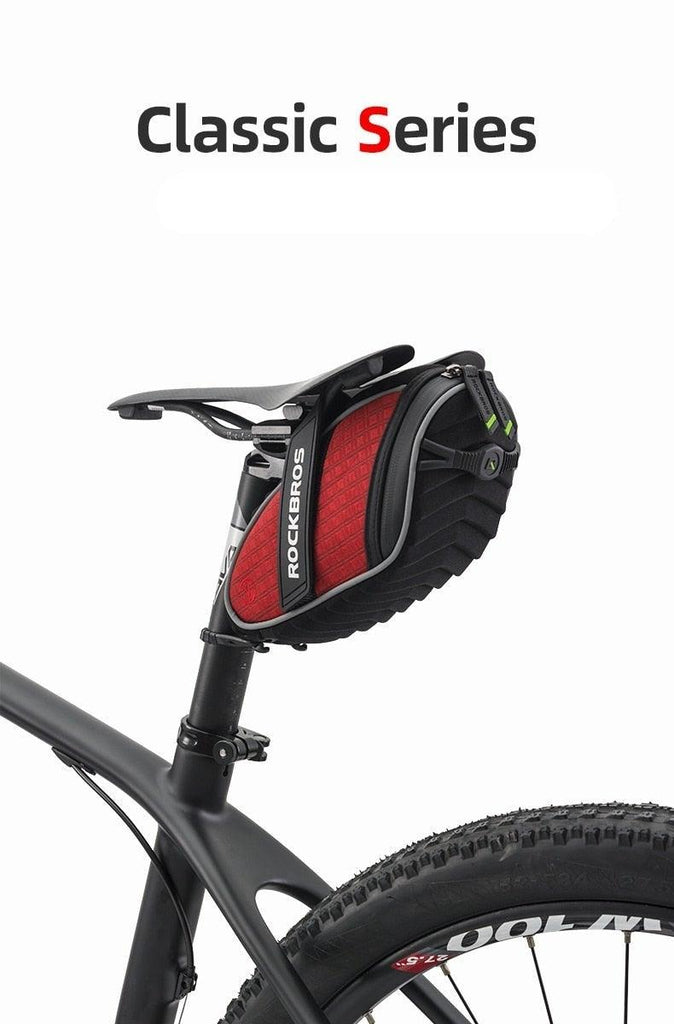 Modern Bike Bag Seat Bag Bike Accessories Bike Seat Bag Waterproof Bicycle Bag Under Seat 3D Shell Cycling Seat Pack For Mountain Road Bikes - UrbanCycling.com