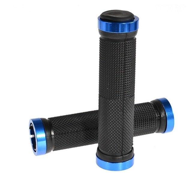 Mountain Bicycle Grips Handlebar Road Bike Cycling Handlebar Grip Cover Anti - Skid Soft Rubber Handle Grip Bar Double Lock On Bicycle Handle Bar Soft And Comfortable Rubber Handle Suitable For Bicycle - UrbanCycling.com