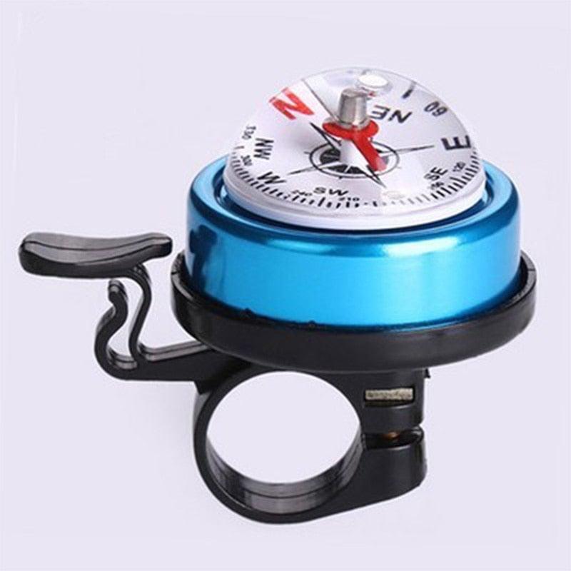 Mountain Bike Bicycle Bell Bike Compass Bicycle Bells Handlebar Aluminum Compass Ring Cycling Bike Horn Bicycle Accessories Bicycle Bell Bike Bell With Compass And Loud Crisp Clear Sound For Scooter Mountain Bike Road Bike - UrbanCycling.com