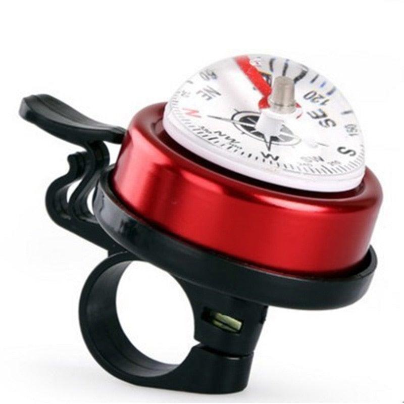 Mountain Bike Bicycle Bell Bike Compass Bicycle Bells Handlebar Aluminum Compass Ring Cycling Bike Horn Bicycle Accessories Bicycle Bell Bike Bell With Compass And Loud Crisp Clear Sound For Scooter Mountain Bike Road Bike - UrbanCycling.com
