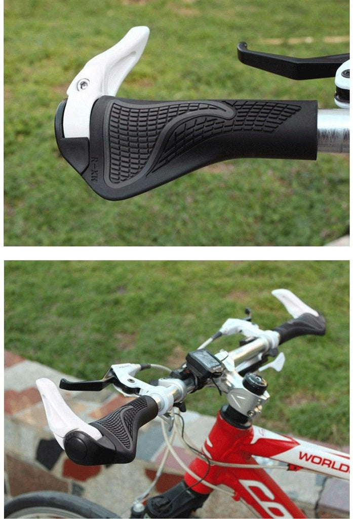 Mountain Bike Grips Handlebar Grips Handle Bar End Ergonomic Bicycle Handlebar Grips Comfort Bicycle Bar Grip Non - Slip Rubber Anti - Slip Designed For Handlebars Ergonomic Lock - on Bicycle Handlebar Grips - UrbanCycling.com